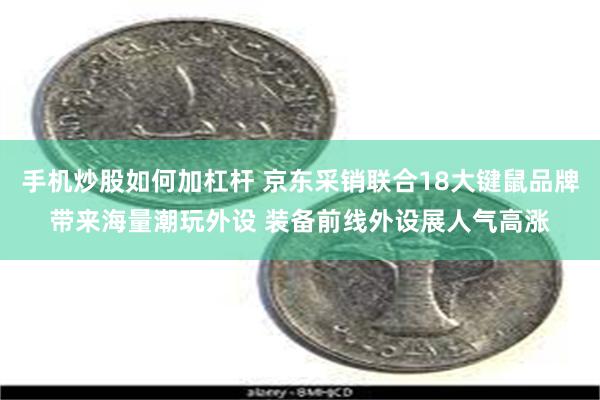 手机炒股如何加杠杆 京东采销联合18大键鼠品牌带来海量潮玩外设 装备前线外设展人气高涨