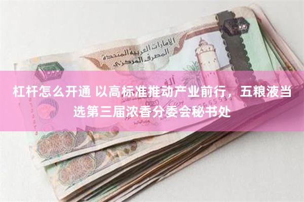 杠杆怎么开通 以高标准推动产业前行，五粮液当选第三届浓香分委会秘书处