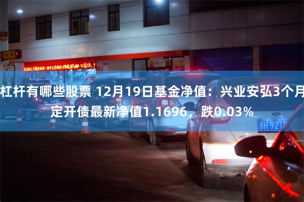 杠杆有哪些股票 12月19日基金净值：兴业安弘3个月定开债最新净值1.1696，跌0.03%