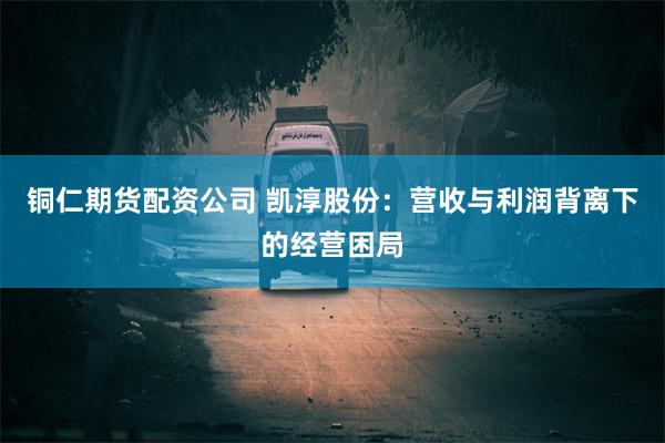 铜仁期货配资公司 凯淳股份：营收与利润背离下的经营困局