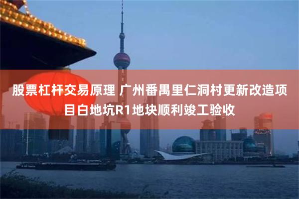 股票杠杆交易原理 广州番禺里仁洞村更新改造项目白地坑R1地块顺利竣工验收