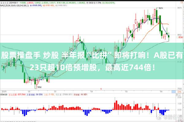 股票操盘手 炒股 半年报“比拼”即将打响！A股已有23只超10倍预增股，最高近744倍！