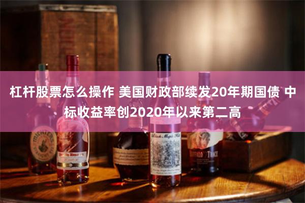 杠杆股票怎么操作 美国财政部续发20年期国债 中标收益率创2020年以来第二高